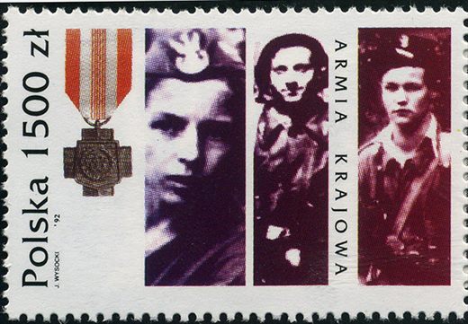 Polonia - 1965 - 20 Anos Libertacao Terras Ocidentais - Brasoes e Aguia - 60Gr