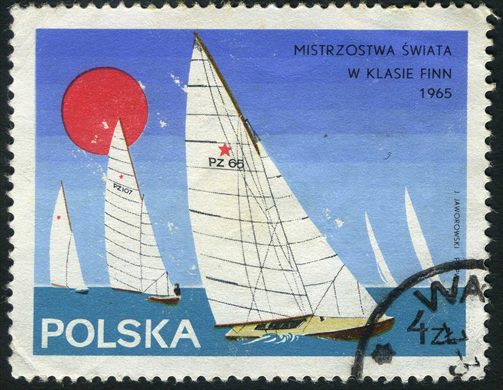 Polonia - 1965 - Campeonato Mundial Vela Classe Finn - 4Zl