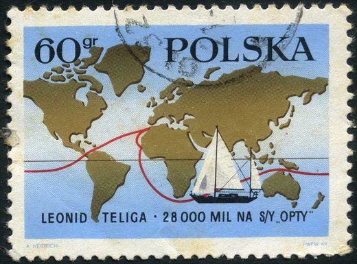 Polonia - 1969 - Leonid Teliga - 28000 Milhas no sy Opty - 60Gr