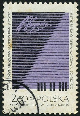 Polonia - 1970 - VIII Concurso Internacional Piano Chopin - 2.50Zl