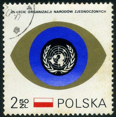 Polonia - 1970 - 25 Anos da ONU - 2.50Zl