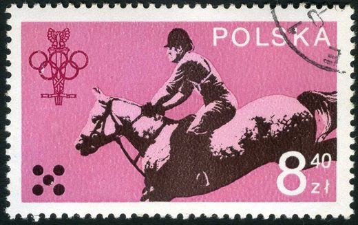 Polonia - 1980 - Jogos Olimpicos Moscovo - Hipismo Salto - 8.40Zl