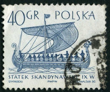 Polonia - Sem Data - Navios Historicos Statek Slon - 40Gr