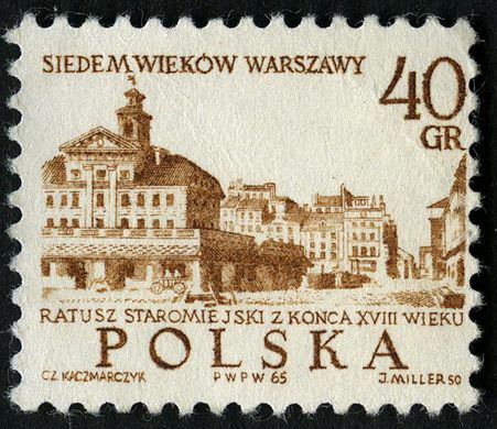 Polonia - Sem Data - Siedem Wiekow Warszawy - 40gr