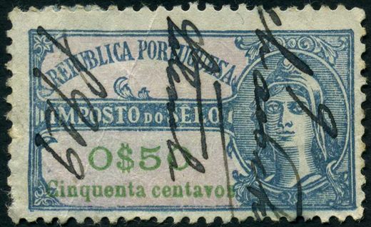 Portugal (Fiscal) - Sem Data - Imposto do Selo - 0 50