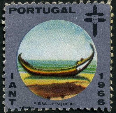 Portugal (IANT) - 1966 - Selo Antituberculose - Vieira Pesqueiro - Sem Valor