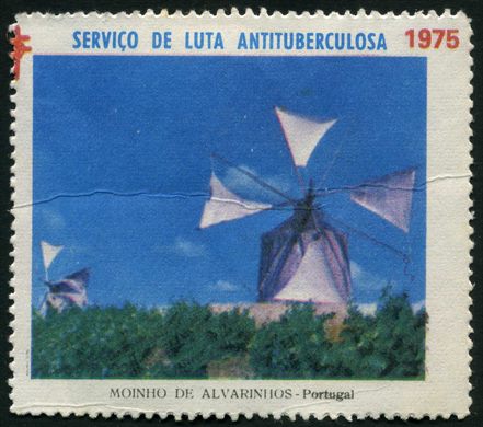 Portugal (IANT) - 1975 - Servico de Luta Antituberculosa Moinhos - Moinho de Alvarinhos - Sem Valor
