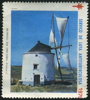 Portugal (IANT) - 1975 - Servico de Luta Antituberculosa Moinhos - Moinho da Friceira - Sem Valor