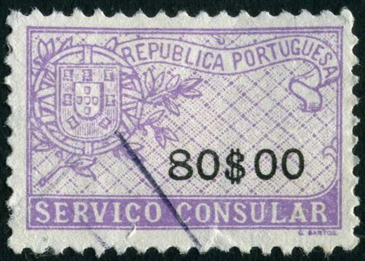 Portugal (Servico Consular) - Sem Data - Servico Consular - 80 00