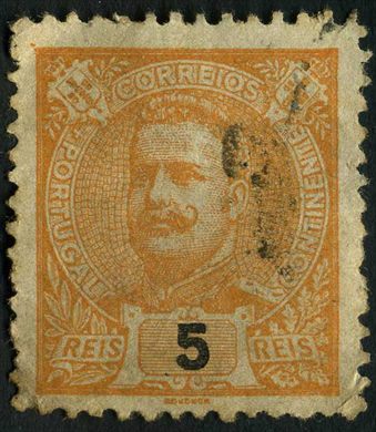 Portugal - 1895 - D Carlos I - 5Rs