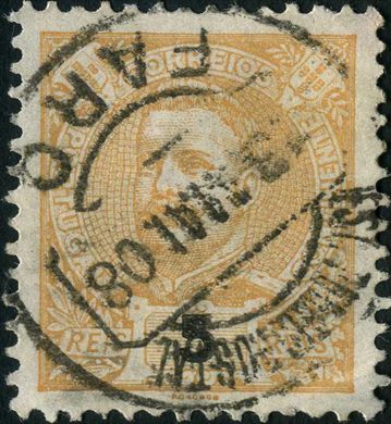 Portugal - 1895 - D Carlos I - 5Rs