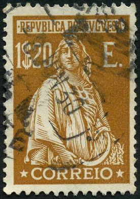 Portugal - 1926 - Ceres Emissao de Londres - 1Esc20