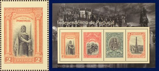 Portugal - 1926 - Independencia de Portugal - Afonso Henriques - 2C