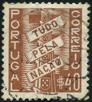 Portugal - 1935 - Tudo pela Nacao - 0Esc40