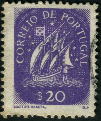 Portugal - 1943 - Caravela - 20C