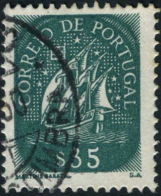 Portugal - 1943 - Caravela - 35C