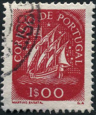 Portugal - 1943 - Caravela - 1Esc