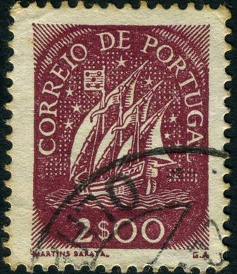 Portugal - 1943 - Caravela - 2Esc