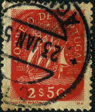 Portugal - 1943 - Caravela - 2Esc50