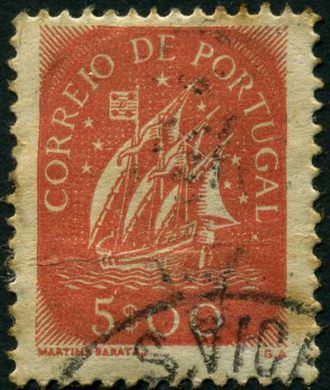 Portugal - 1943 - Caravela - 5Esc