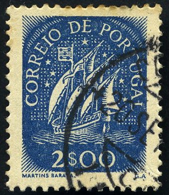 Portugal - 1943 - Caravela - 2Esc