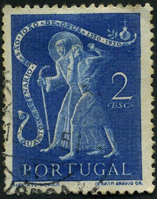 Portugal - 1950 - Quarto Centenario de Sao Joao de Deus - 2.00