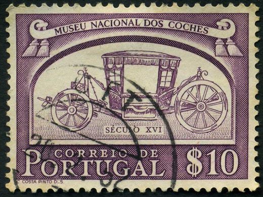 Portugal - 1952 - Museu Nacional dos Coches - Coche Seculo XVI - 0Esc10