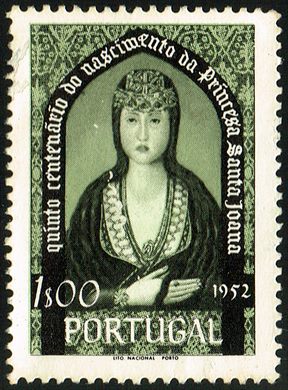 Portugal - 1952 - Quinto Centenario do Nascimento da Princesa Santa Joana - 1.00