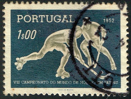 Portugal - 1952 - VIII Campeonato do Mundo de Hoquei em Patins - 1Esc00