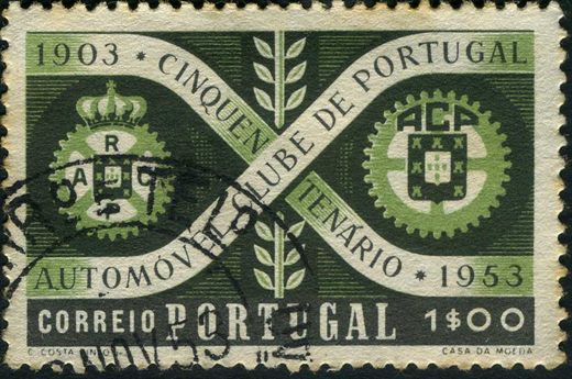 Portugal - 1953 - Cinquentenario ACP - 1Esc