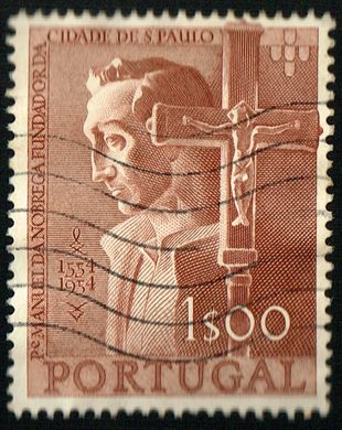 Portugal - 1954 - Fundacao S Paulo - Pe Manuel da Nobrega - 1Esc00
