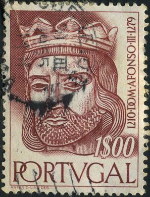 Portugal - 1955 - Reis da Primeira Dinastia Afonso III - 1 00