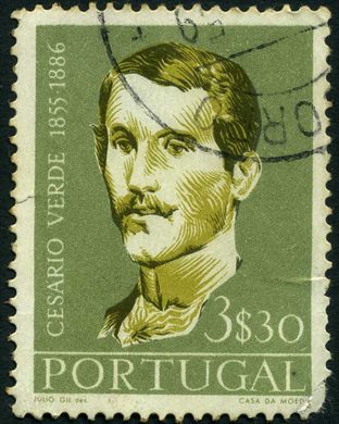 Portugal - 1957 - Centenario da Morte de Cesario Verde - 3Esc30