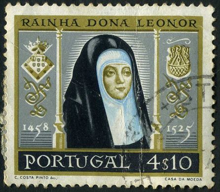 Portugal - 1958 - 5o Centenario Rainha Dona Leonor - 4Esc10