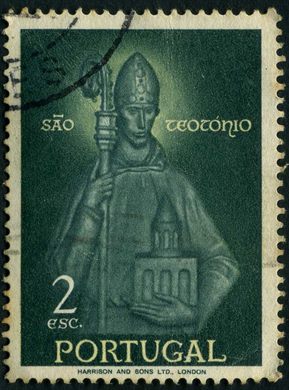 Portugal - 1958 - Rainha Santa Isabel e Sao Teotonio - 2.00