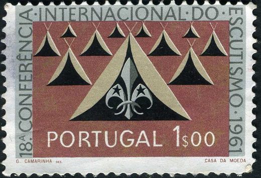 Portugal - 1961 - 18 Conferencia Internacional do Escutismo - 1Esc