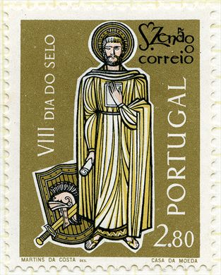 Portugal - 1962 - VIII Dia do Selo - S Zenao - 2Esc80