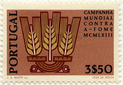Portugal - 1963 - Campanha Mundial Contra a Fome - 3Esc50