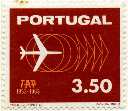 Portugal - 1963 - TAP 10 Anos - 3 50