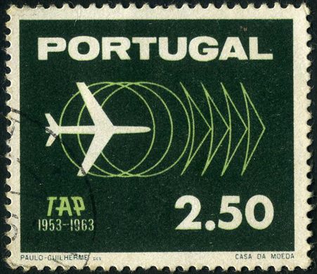Portugal - 1963 - TAP 10 Anos - 2 50