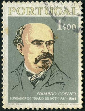 Portugal - 1964 - Centenario Diario de Noticias Eduardo Coelho - 1Esc