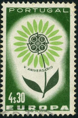 Portugal - 1964 - Europa CEPT Margarida simbolica - 4Esc30