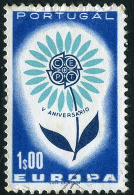 Portugal - 1964 - Europa CEPT Margarida simbolica - 1Esc00