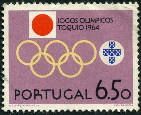 Portugal - 1964 - Jogos Olimpicos Toquio - 6Esc50