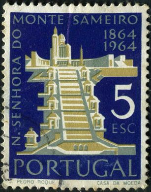 Portugal - 1964 - Centenario Nossa Senhora do Monte Sameiro - 5Esc00