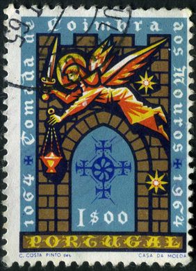 Portugal - 1964 - Tomada de Coimbra aos Mouros - 1 00