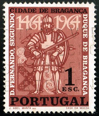 Portugal - 1964 - Cidade de Braganca - 1Esc