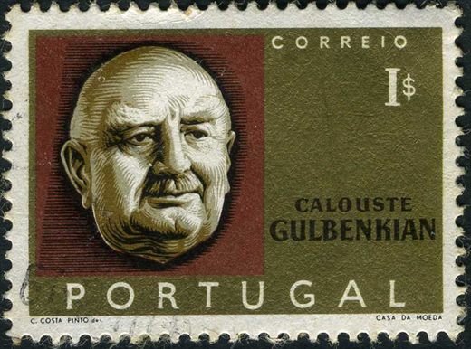 Portugal - 1965 - Calouste Gulbenkian - 10 Aniv Morte - 1Esc