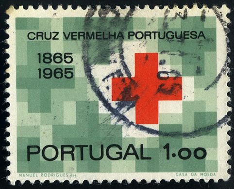 Portugal - 1965 - Cruz Vermelha Portuguesa - Centenario - 1Esc