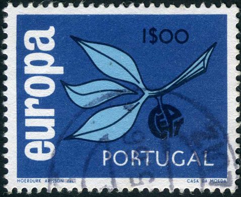 Portugal - 1965 - Europa CEPT Folhas e fruta - 1Esc00